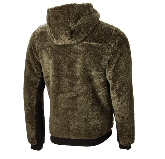 SWEATSHIRT WARM, SNAPSHOT SHERPA, GREEN, 2XL